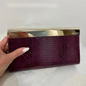 Jimmy Choo Leather Clutch Bag